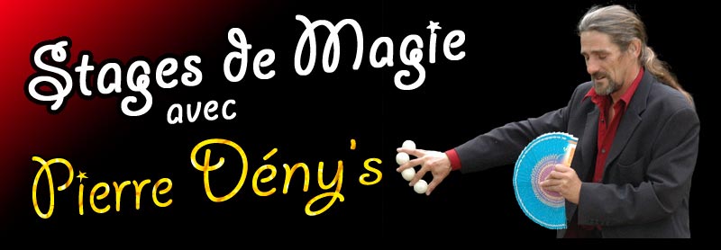Pierre Denys Magicien-Stages et locations
